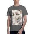 thumbnail image 1 of Bingfone Flying Butterflies-1 Men'S Loose Fit Short-Sleeve Pocket T-Shirt, 1 of 7