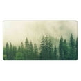 thumbnail image 1 of Bingfone Fog Forest Large Gaming Mouse Pad,Extended Desk Mousepad With Stitched Edges,Non-Slip Base,Water Resist Keyboard Pad For Gamer, Office & Home, 29.5 X 16 In, 1 of 9