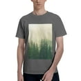 thumbnail image 1 of Bingfone Fog Forest Men'S Loose Fit Short-Sleeve Pocket T-Shirt, 1 of 7