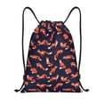 thumbnail image 1 of Bingfone Foxes In Different Poses Drawstrings Backpacks Bags for Men Women Gym Drawstrings Bag-Small, 1 of 8