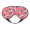 thumbnail image 1 of Bingfone French Bulldog Face for Sleep Mask Eye Mask for Sleeping, Super Soft Blackout Eye Mask for Women Men, Side Sleeper Eye Covers for Sleeping,Travel Eye Mask, 1 of 7
