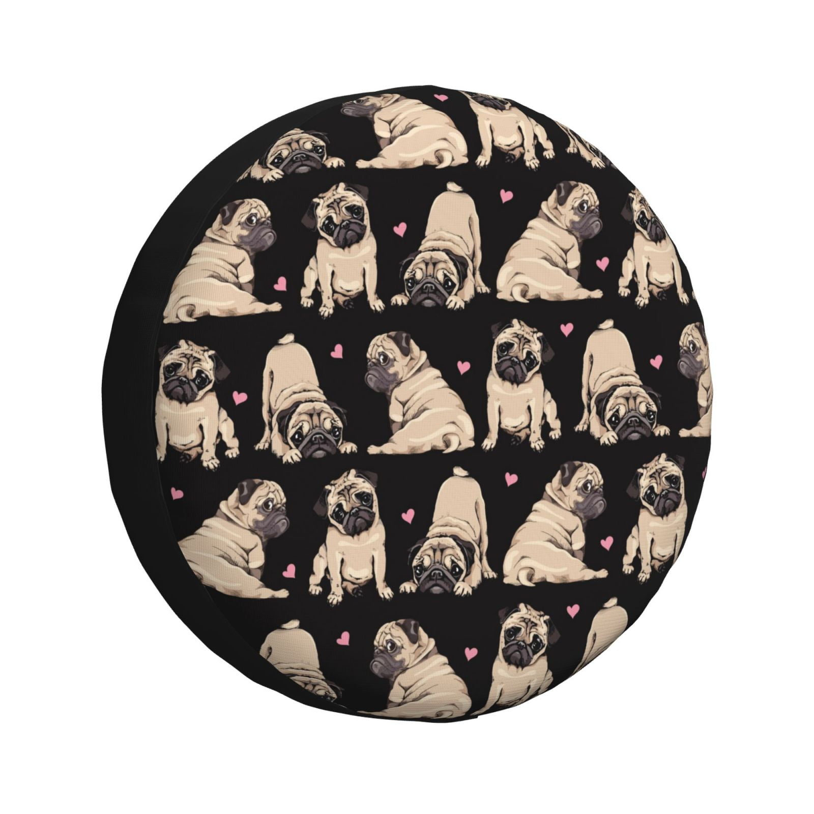 Bingfone French Bulldog Spare Tire Cover Weatherproof Universal Wheel