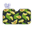 thumbnail image 1 of Bingfone Fresh Avocado Car Windshield Sun Shade Protector Keep Your Vehicle Cool Sun Shield Visor Cover Foldable For Car Truck Suv-Small, 1 of 9
