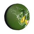 thumbnail image 1 of Bingfone Friut Avocado Spare Tire Cover Weatherproof Universal Wheel Protectors For Rv Camper Travel Trailer Suv Truck 17 Inch, 1 of 9