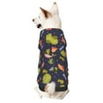 Bingfone Frog And Flowers Dog Clothes Hoodie, Pet Winter Coat,Puppy