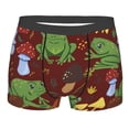 thumbnail image 1 of Bingfone Frogs And Mushrooms Men'S Underwear - Casual Stretch Boxer Briefs-Large, 1 of 9