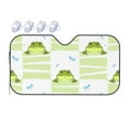thumbnail image 1 of Bingfone Frogs and Dragonflies Car Windshield Sunshade,Sun Foldable Sun Shield Sun Visor for Car - Small, 1 of 9