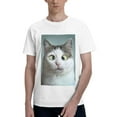 thumbnail image 1 of Bingfone Funny Cat Men'S Loose Fit Short-Sleeve Pocket T-Shirt, 1 of 7