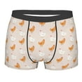 thumbnail image 1 of Bingfone Funny Chicken Men's Underwear - Casual Stretch Boxer Briefs-XX-Large, 1 of 7