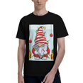thumbnail image 1 of Bingfone Funny Christmas Gnome Men'S Loose Fit Short-Sleeve Pocket T-Shirt, 1 of 7