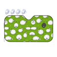 thumbnail image 1 of Bingfone Funny Sheep Doing Yoga Car Windshield Sunshade,Sun Foldable Sun Shield Sun Visor For Car - Small, 1 of 8