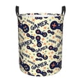 thumbnail image 1 of Bingfone Game Controller Waterproof Foldable Laundry Hamper Bucket With Handles For Storage Bin,Clothes Hamper (Small ), 1 of 8