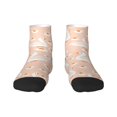 thumbnail image 1 of Bingfone Geese And Flower Design Patterned Men'S Women'S Casual Cotton Socks, 1 of 9