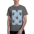thumbnail image 1 of Bingfone German Shepherd Puppy Men'S Loose Fit Short-Sleeve Pocket T-Shirt, 1 of 7