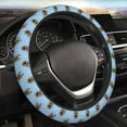 thumbnail image 1 of Bingfone German Shepherd Puppy Steering Wheel Cover - Universal 15 Inches Car Steering Wheel Covers Grip Auto Internal Accessories, 1 of 7