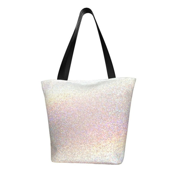 Bingfone Glitter Light Pearl Women Shoulder Tote Bags Casual Bag Ladies Shopping Handbag
