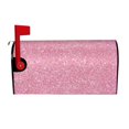 thumbnail image 1 of Bingfone Glitter Pink Magnetic Mailbox Cover Standard Size For Garden Yard Outdoor Decorations-21x18 In, 1 of 7