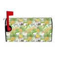 thumbnail image 1 of Bingfone Gnome And Pineapple Magnetic Mailbox Cover Standard Size For Garden Yard Outdoor Decorations-25.5x21 In, 1 of 7