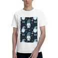thumbnail image 1 of Bingfone Gnome And Snowflakes Men'S Loose Fit Short-Sleeve Pocket T-Shirt, 1 of 7