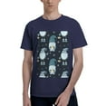 thumbnail image 1 of Bingfone Gnome And Snowflakes Men'S Loose Fit Short-Sleeve Pocket T-Shirt, 1 of 7