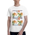 thumbnail image 1 of Bingfone Gnome And Surfing Men'S Loose Fit Short-Sleeve Pocket T-Shirt, 1 of 7