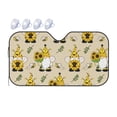 thumbnail image 1 of Bingfone Gnomes Bees And Sunflowers Car Windshield Sunshade,Sun Foldable Sun Shield Sun Visor For Car - Medium, 1 of 8