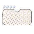 thumbnail image 1 of Bingfone Gold Snowflake Stripes Car Windshield Sunshade,Sun Foldable Sun Shield Sun Visor for Car - Small, 1 of 8