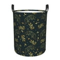 thumbnail image 1 of Bingfone Golden line fox Waterproof Foldable Laundry Hamper Bucket with Handles for Storage Bin,Clothes Hamper (Medium ), 1 of 6