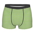thumbnail image 1 of Bingfone Green Gingham Men'S Underwear - Casual Stretch Boxer Briefs-Xx-Large, 1 of 9