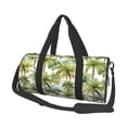 thumbnail image 1 of Bingfone Green Hawaii Palms Print Gym Duffle Backpack for Men Women,Travel Weekender Carry-On Bags with Detachable Back Pack Straps for Traveling Overnight Climb Sports, 1 of 7