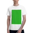 thumbnail image 1 of Bingfone Green Men'S Loose Fit Short-Sleeve Pocket T-Shirt, 1 of 7