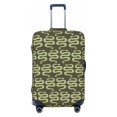thumbnail image 1 of Bingfone Green Snake Luggage Cover Washable Suitcase Cover Protector Anti-scratch Suitcase cover Fits 18-32 Inch Luggage, 1 of 8