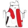 thumbnail image 1 of Bingfone HOHOHO Christmas for Tie-up Apron, Unisex Waterproof and Stain-Resistant Bib Apron for Kitchen Garden Painting, 1 of 7