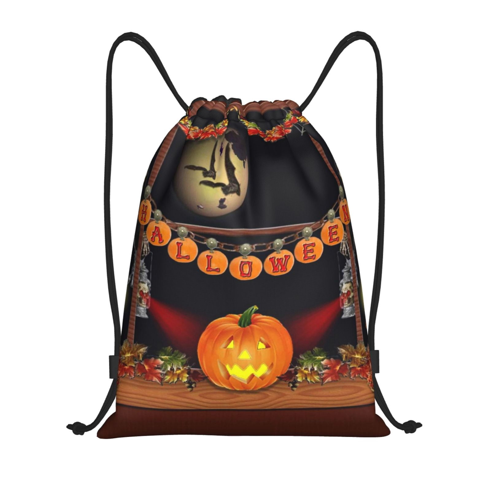 Bingfone Halloween Decoration Drawstrings Backpacks Bags For Men Women ...