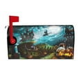 thumbnail image 1 of Bingfone Halloween Night 1 Magnetic Mailbox Cover Standard Size For Garden Yard Outdoor Decorations-21x18 In, 1 of 7