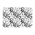 thumbnail image 1 of Bingfone Hand Drawn Snake Door Mat 16"x24" Front Entrance Non-Slip Low Profile Washable for Entryway, 1 of 7