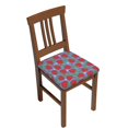 thumbnail image 1 of Bingfone Hand Drawn Strawberry Restaurant Chair Seat Covers,Removable Washable Chair Covers Protects, 1 of 8