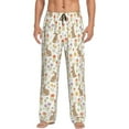 thumbnail image 1 of Bingfone Happy Easter Mens All Over Print Sleep Pajama Pants-X-Large, 1 of 5