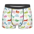 thumbnail image 1 of Bingfone Happy Easter Rabbit Men's Underwear - Casual Stretch Boxer Briefs-XX-Large, 1 of 7