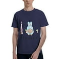 thumbnail image 1 of Bingfone Happy Easter Sunflower Gnomes,Cute Gnome Men'S Loose Fit Short-Sleeve Pocket T-Shirt, 1 of 7