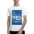 thumbnail image 1 of Bingfone Happy New Year 2024 (4) Men'S Loose Fit Short-Sleeve Pocket T-Shirt, 1 of 7