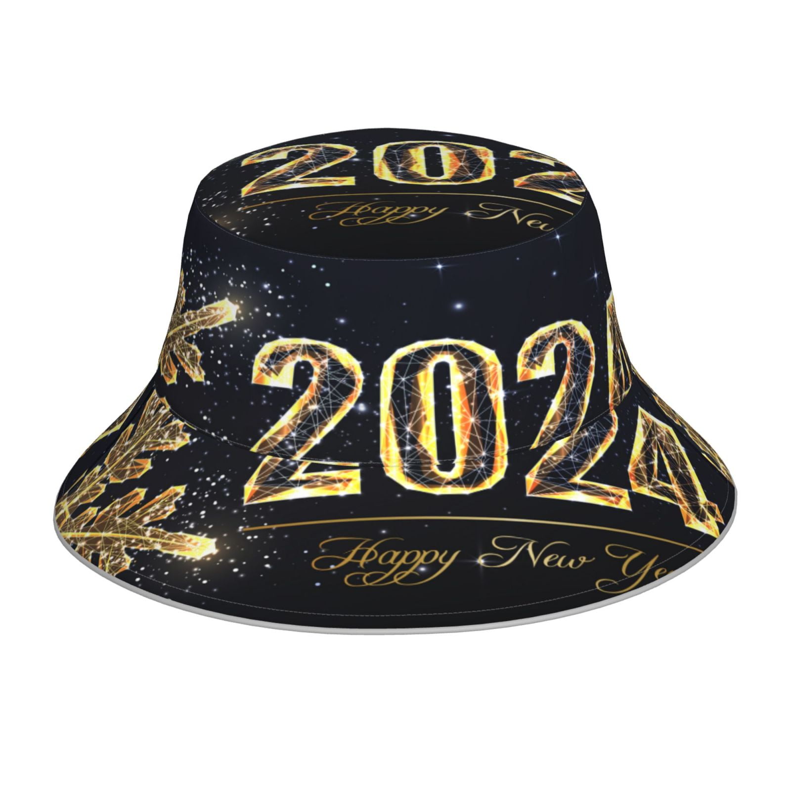Bingfone Happy New Year 2024 (5) Bucket Hat For Men Women,Packable