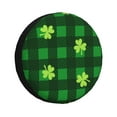 thumbnail image 1 of Bingfone Happy St. Patrick'S Day5 Spare Tire Cover Weatherproof Universal Wheel Protectors For Rv Camper Travel Trailer Suv Truck 14 Inch, 1 of 9