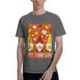 thumbnail image 1 of Bingfone Happy Thanksgiving Three Gnomes Men'S Loose Fit Short-Sleeve Pocket T-Shirt, 1 of 7