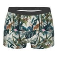 thumbnail image 1 of Bingfone Hawaiian Style Men's Underwear - Casual Stretch Boxer Briefs-Large, 1 of 7
