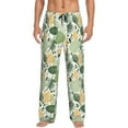 thumbnail image 1 of Bingfone Hawaiian Style Mens All Over Print Sleep Pajama Pants-Medium, 1 of 5