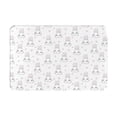 thumbnail image 1 of Bingfone Heart Rabbit Door Mat 16"x24" Front Entrance Non-Slip Low Profile Washable for Entryway, 1 of 7