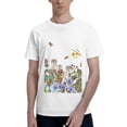 thumbnail image 1 of Bingfone Herbs And Wildflowers Men'S Loose Fit Short-Sleeve Pocket T-Shirt, 1 of 7