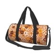 thumbnail image 1 of Bingfone Hippie Ditsy Floral Print Gym Duffle Backpack for Men Women,Travel Weekender Carry-On Bags with Detachable Back Pack Straps for Traveling Overnight Climb Sports, 1 of 8