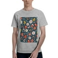 thumbnail image 1 of Bingfone Holiday Christmas Cookies Men'S Loose Fit Short-Sleeve Pocket T-Shirt, 1 of 7